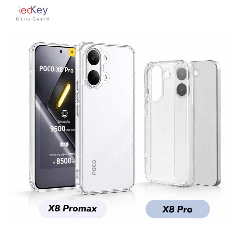 Case Redkey Poco X8 Pro Premium Case Clear Air Hybrid