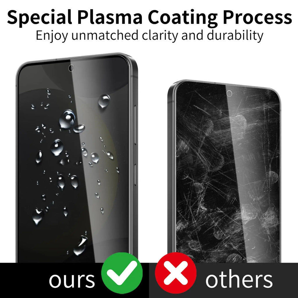 Redkey Tempered Glass For Xiaomi Poco X8 Pro Max 5G Premium Anti Spy Suport Finger Print Anti Gores Layar kaca