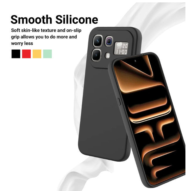 Redkey Case Infinix Note 60 Pro Liquid Silicone Microfiber Casing