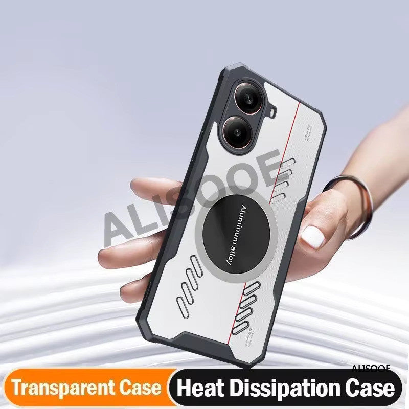 Redkey Cooling Case Xiaomi For Poco X8 Pro Max 5G Cover Heat Dissipation