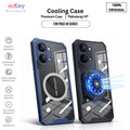 Redkey Cooling Case Xiaomi For Poco X8 Pro Max 5G Cover Heat Dissipation