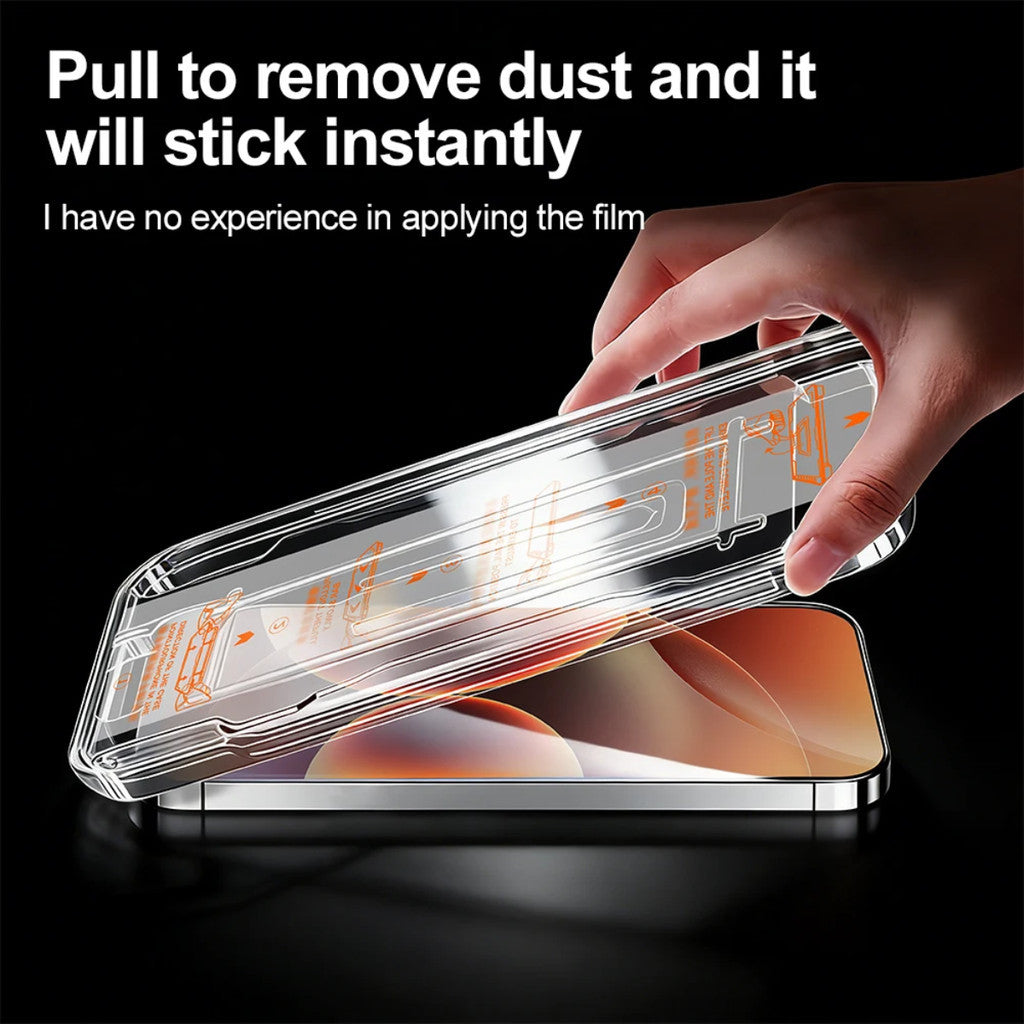 Redkey Tempered Glass For iPhone 16 Pro Max iPhone 17 Pro Max  Privacy Full Cover with Installation Frame