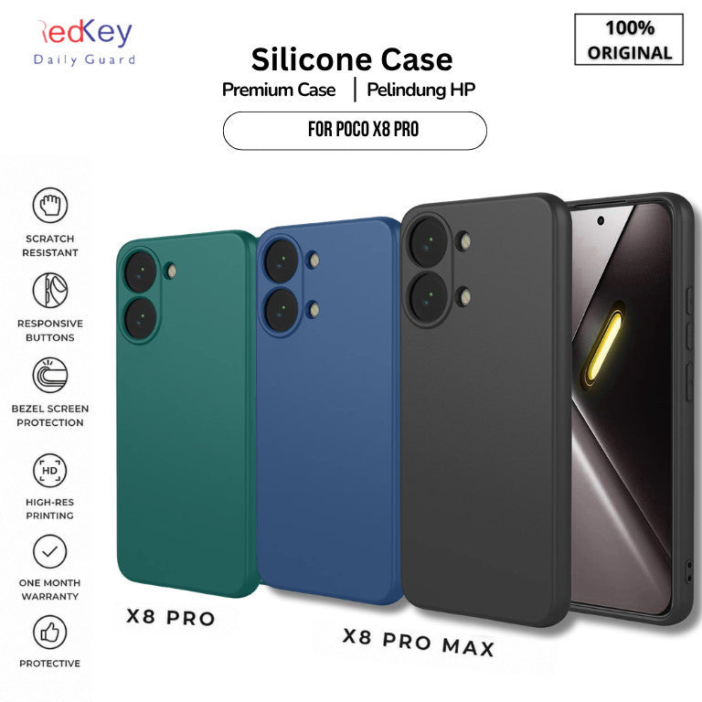 Redkey Case Poco X8 Pro Max