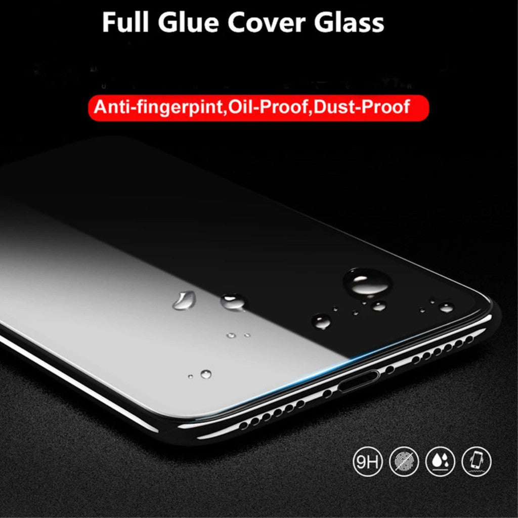 Redkey Anti Gores For Samsung  S26 Ultra Plus -fullcover Clear Tempered Glass  List Hitam Support Fingerprint