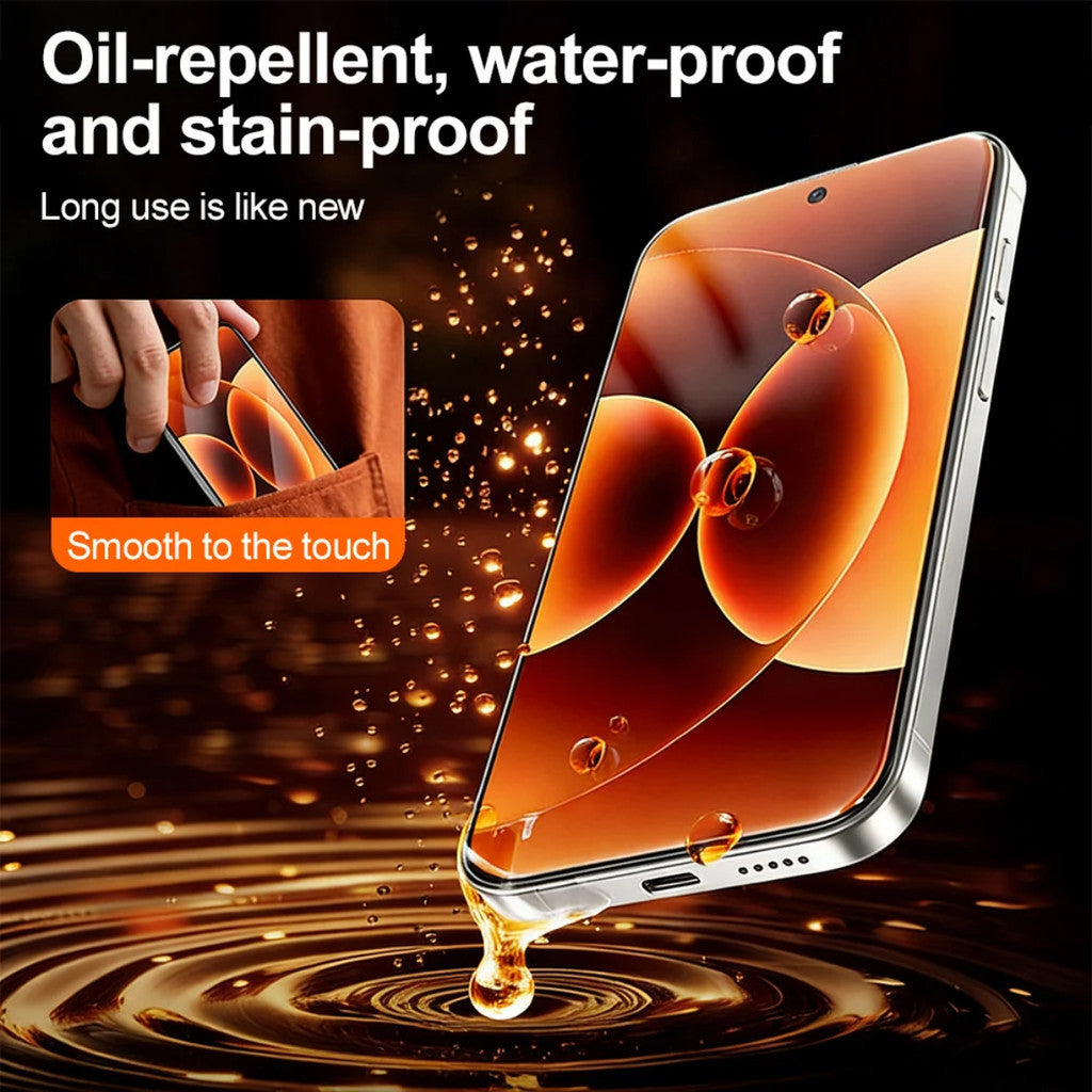 Redkey Tempered Glass For iPhone 16 Pro Max iPhone 17 Pro Max  Privacy Full Cover with Installation Frame