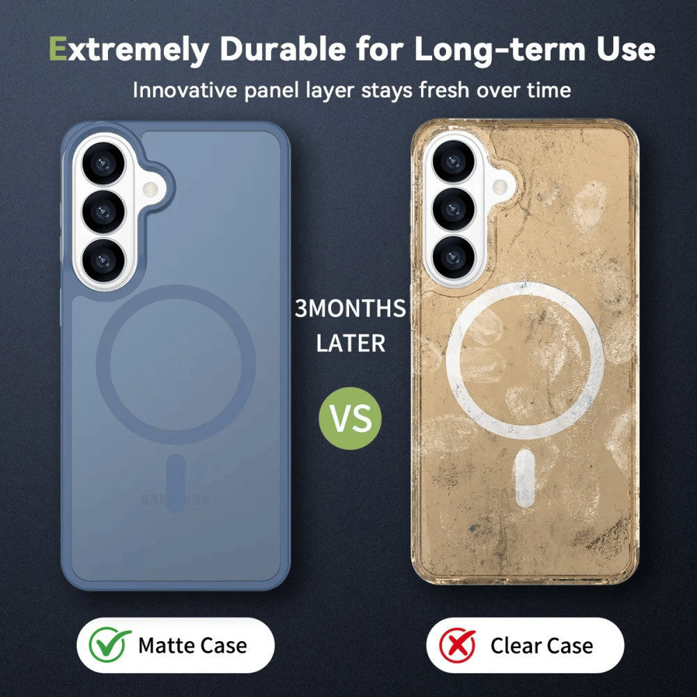 Case Samsung A15 A25 A35 A55 A16 A26 A36 A56 A17 A27 A37 A57 5G Redkey PC Matte Hard TPU Magnetic Casing