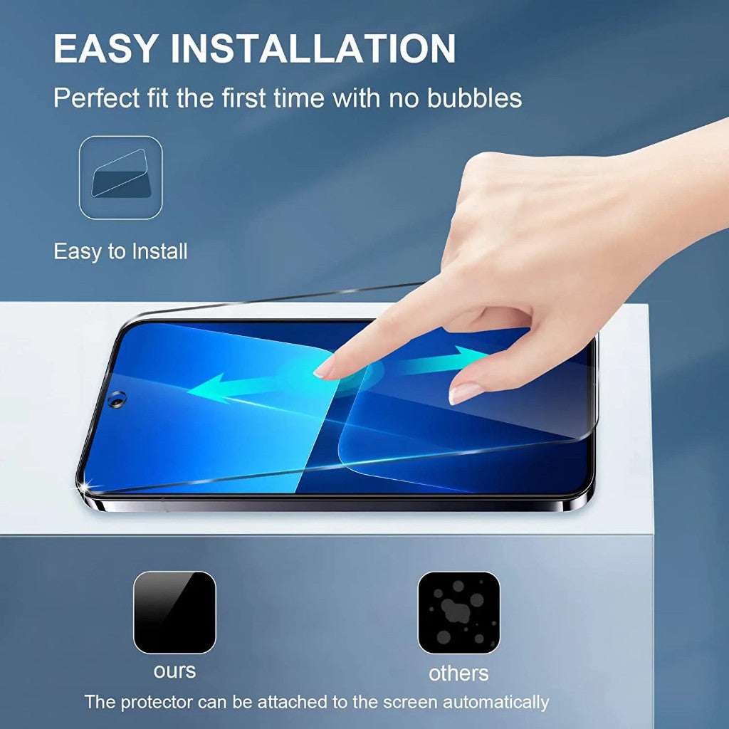 Redkey 3D Tempered Glass Xiaomi 17T - Premium Anti Gores Clear Non Full Cover