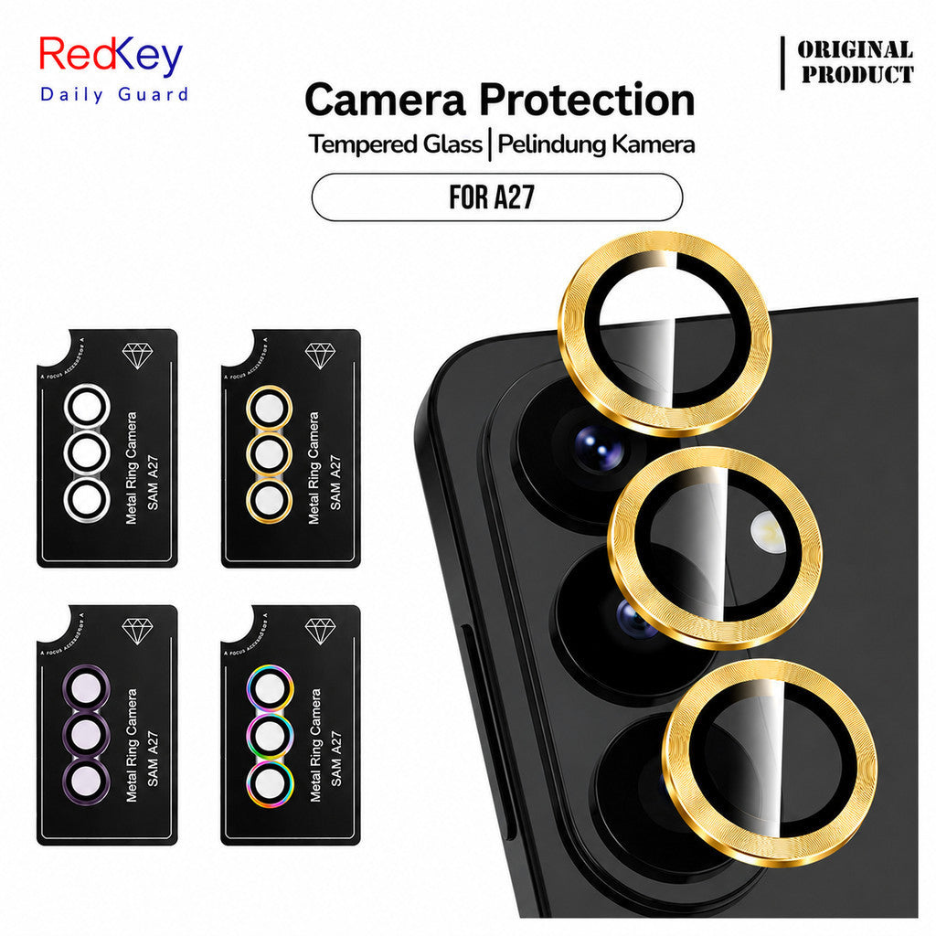 Redkey Anti Gores Kamera For Samsung A27 5G Lens Camera Protector