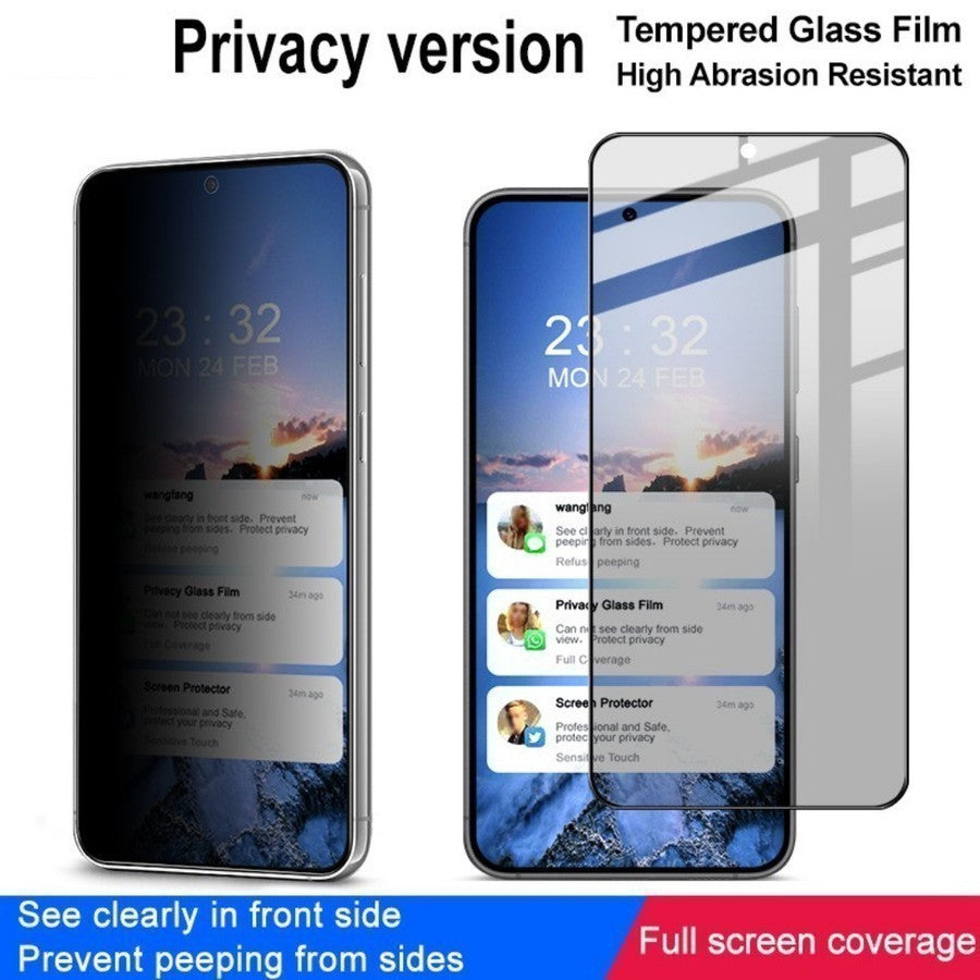 Redkey Tempered Glass For Xiaomi Poco X8 Pro Max 5G Premium Anti Spy Suport Finger Print Anti Gores Layar kaca