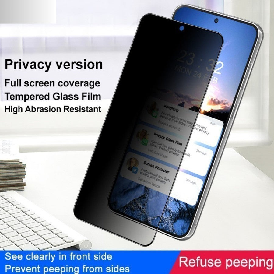 Redkey Tempered Glass For Xiaomi Poco X8 Pro Max 5G Premium Anti Spy Suport Finger Print Anti Gores Layar kaca